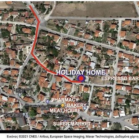 In Chalkidiki, Lakkoma Holiday home